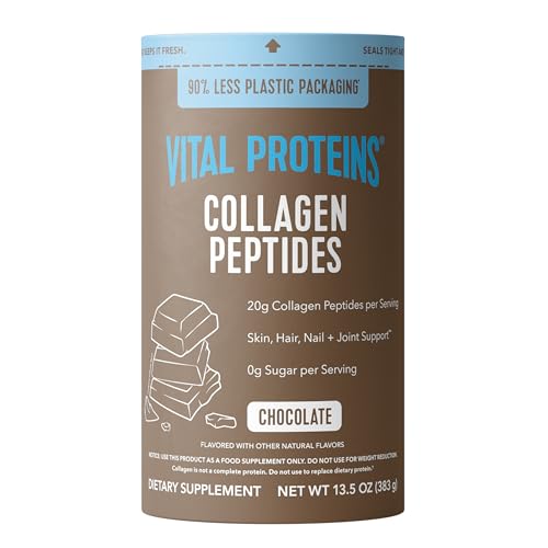 Vital Proteins Collagen Peptides Powder, with Hyaluronic Acid and Vitamin C