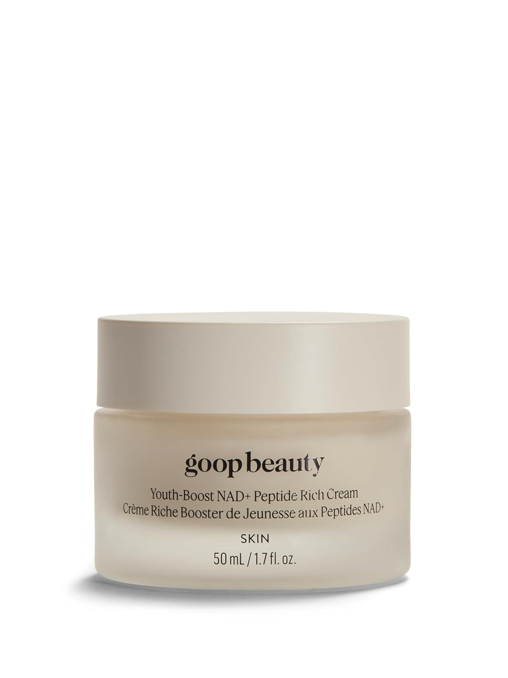 goop Beauty Youth-Boost NAD+ Peptide Rich Cream | Face Moisturizer for Aging Skin | Peptides, Ceramides, & NMN | Fine Lines & Wrinkles Treatment | 1.7 fl oz