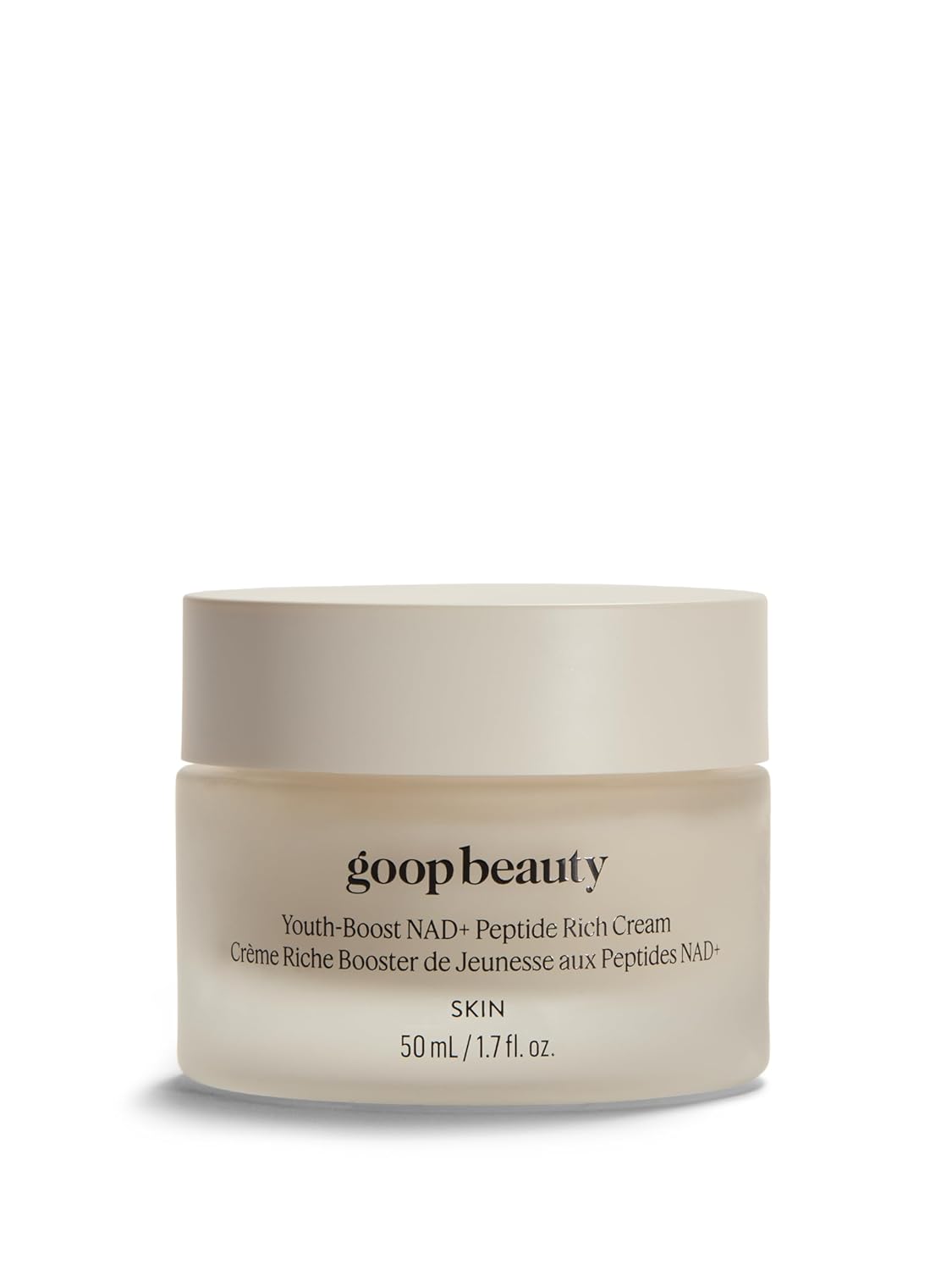 goop Beauty Youth-Boost NAD+ Peptide Rich Cream | Face Moisturizer for Aging Skin | Peptides, Ceramides, & NMN | Fine Lines & Wrinkles Treatment | 1.7 fl oz