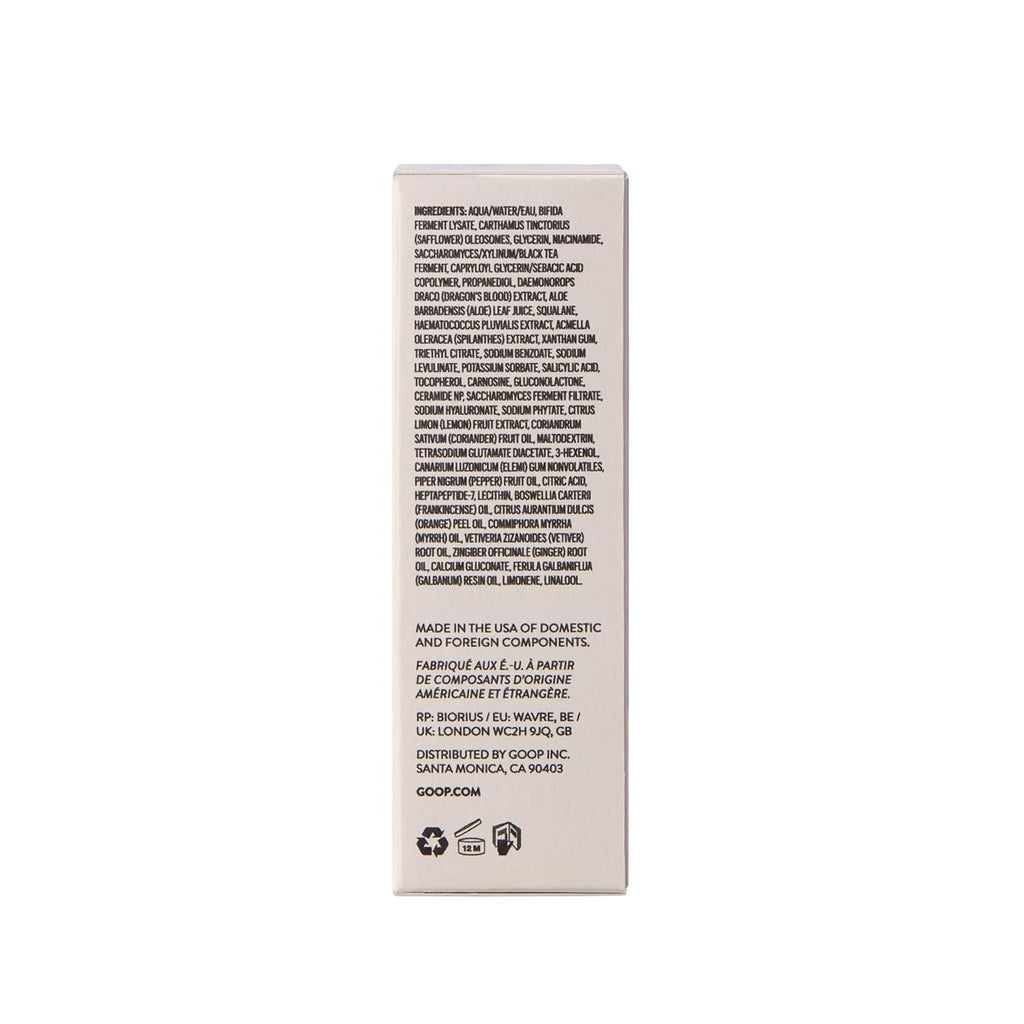 goop Beauty Peptide Serum | Reduces Fine Lines & Wrinkles | Peptides, Ceramides, & Niacinamide | Anti Aging Serum to Improve Firmness & Elasticity | Paraben Free | 1 fl oz