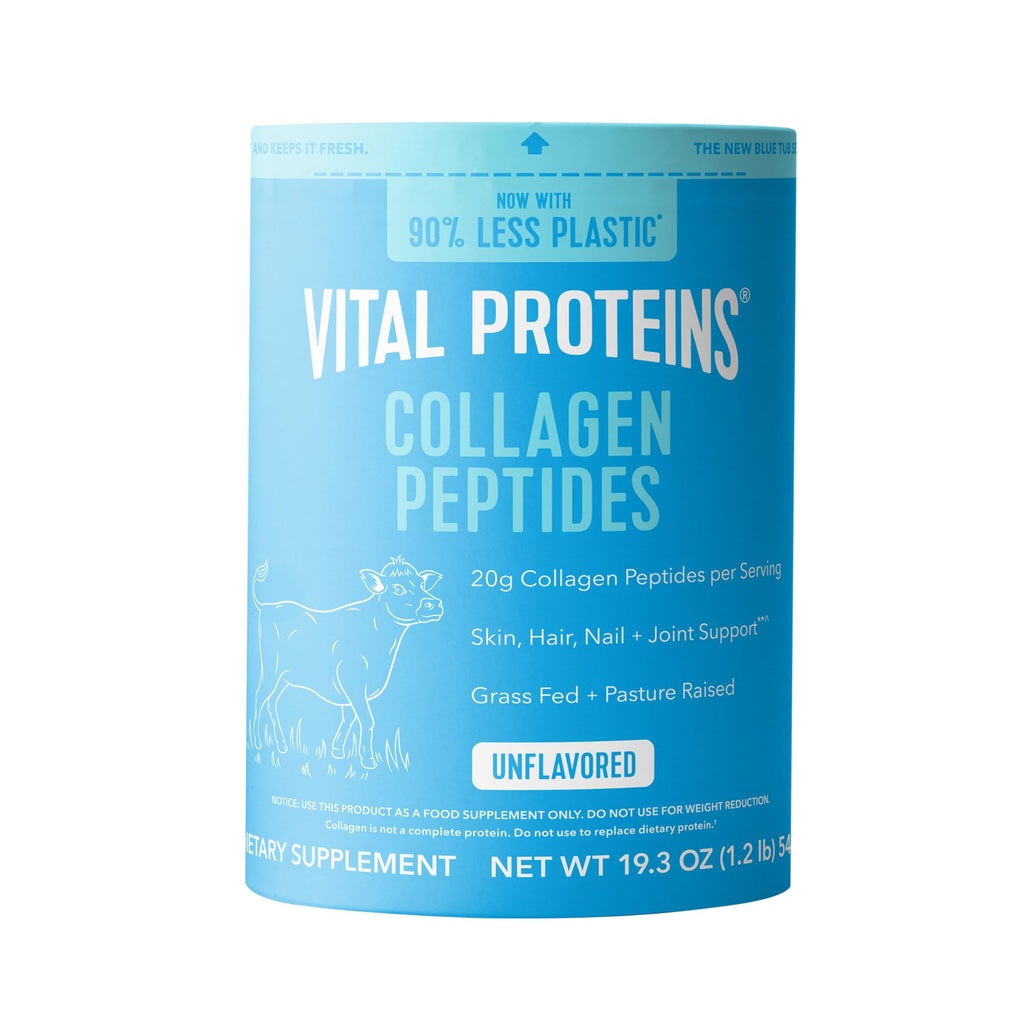 Vital Proteins Collagen Peptides Powder, with Hyaluronic Acid and Vitamin C