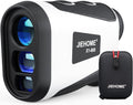 X1 Golf Rangefinder with Slope, Flagpole Lock and Vibration, 660/1100YDS Laser Rangefinder for Golfing & Hunting, Rechargeable Laser Range Finder Distance Measuring with High-Precision